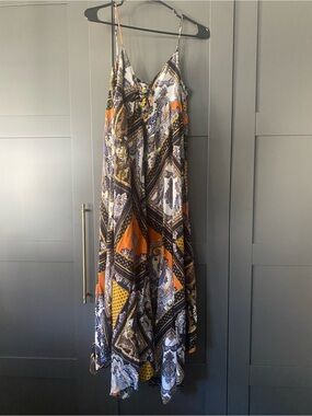 Boho Paisley Maxi Dress